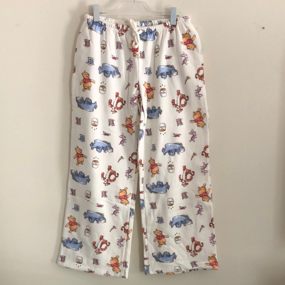 Women’s Winnie the Pooh Character Pajama Lounge Pants - Soft Sleepwear - Picture 1 of 14
